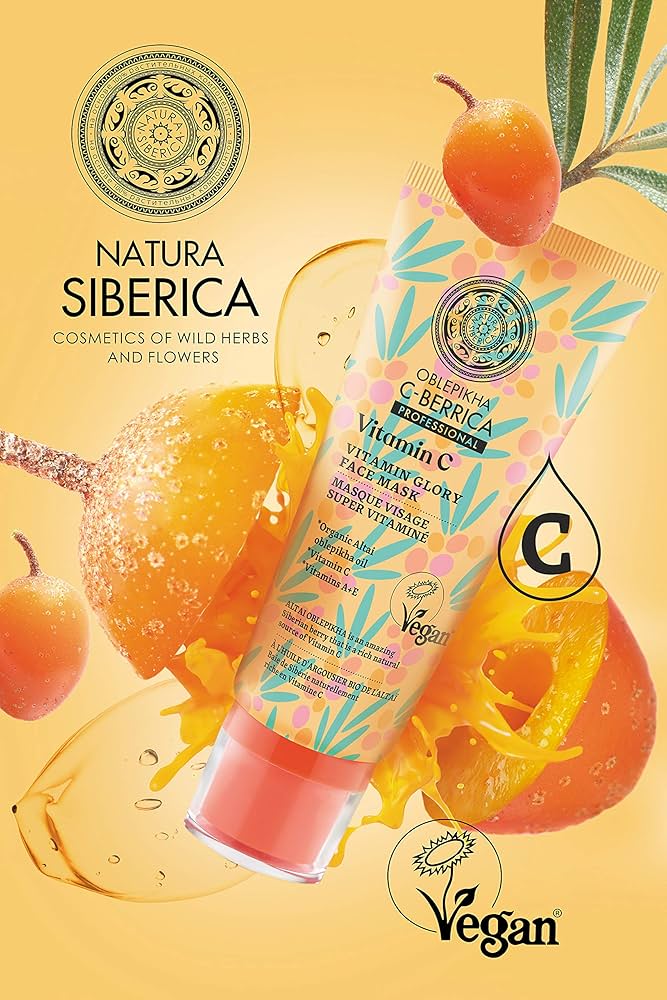 Amazon.com : Natura Siberica C-Berrica Vitamin Glory Natural Face